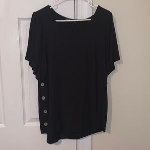 Womens Kim and Cami shirt sleeve shirt! Size 1X
